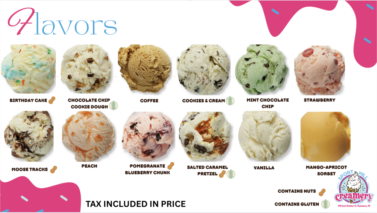 dresser hill ice cream flavors Dresser Hill Ice Cream Bar Charlton, MA